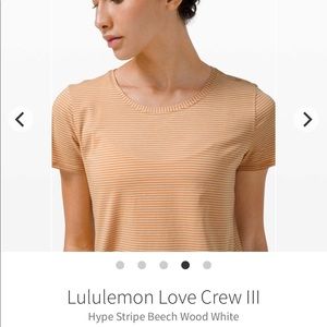 Lululemon Love Tee III